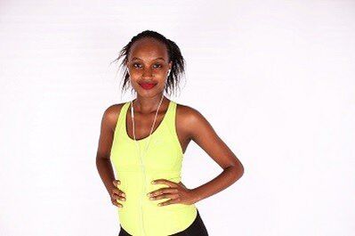 Mädchen nach einem langen Spaziergang